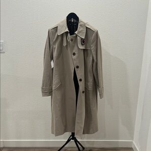 Dolce & Gabbana Tan Trench Coat